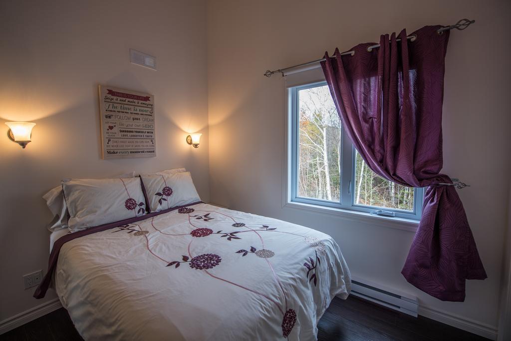 Les Chalets Huppes Du Massif Petite-Riviere-Saint-Francois Szoba fotó